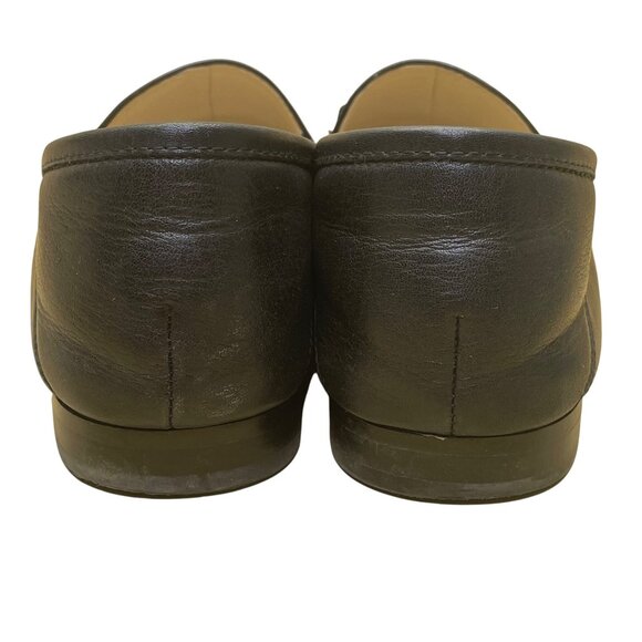 Sam Edelman Women’s Black Leather Gold Bit Detail Slip-On Loafers Size 7M - Picture 7 of 8